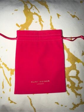 Kurt Geiger Pink Drawstring Dust Bag